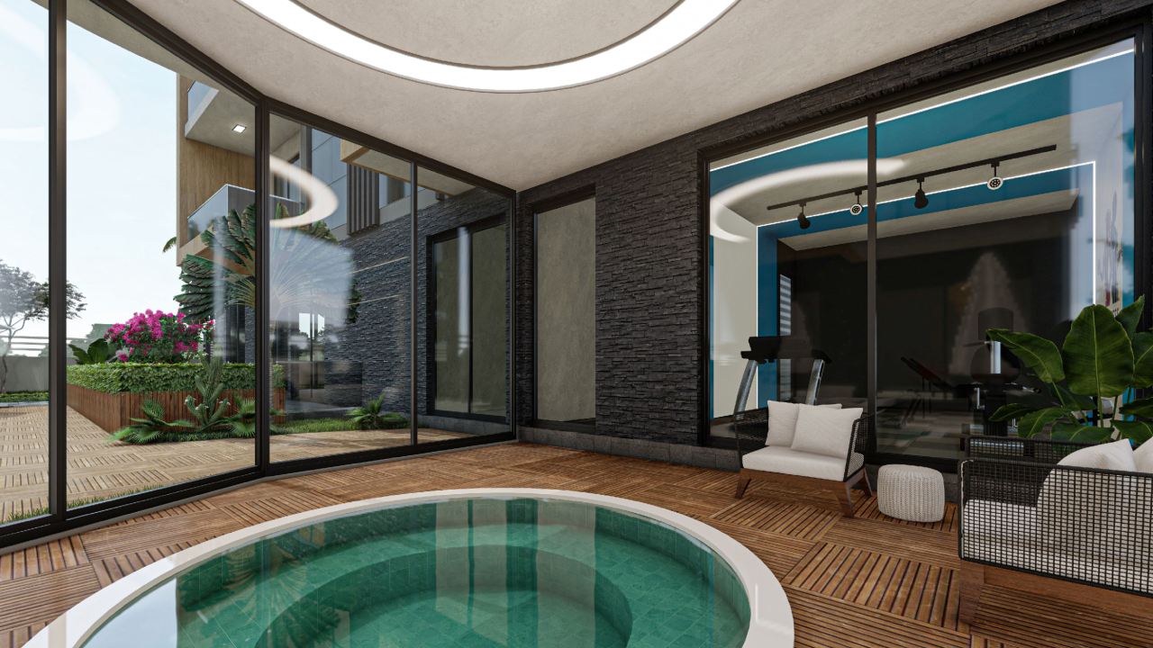 Квартира в Алании, Турция, 46 м² - фото 7