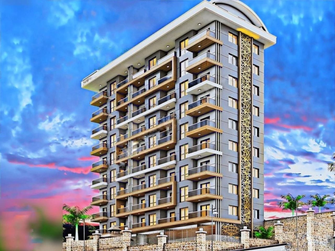 Квартира в Алании, Турция, 50 м² - фото 7