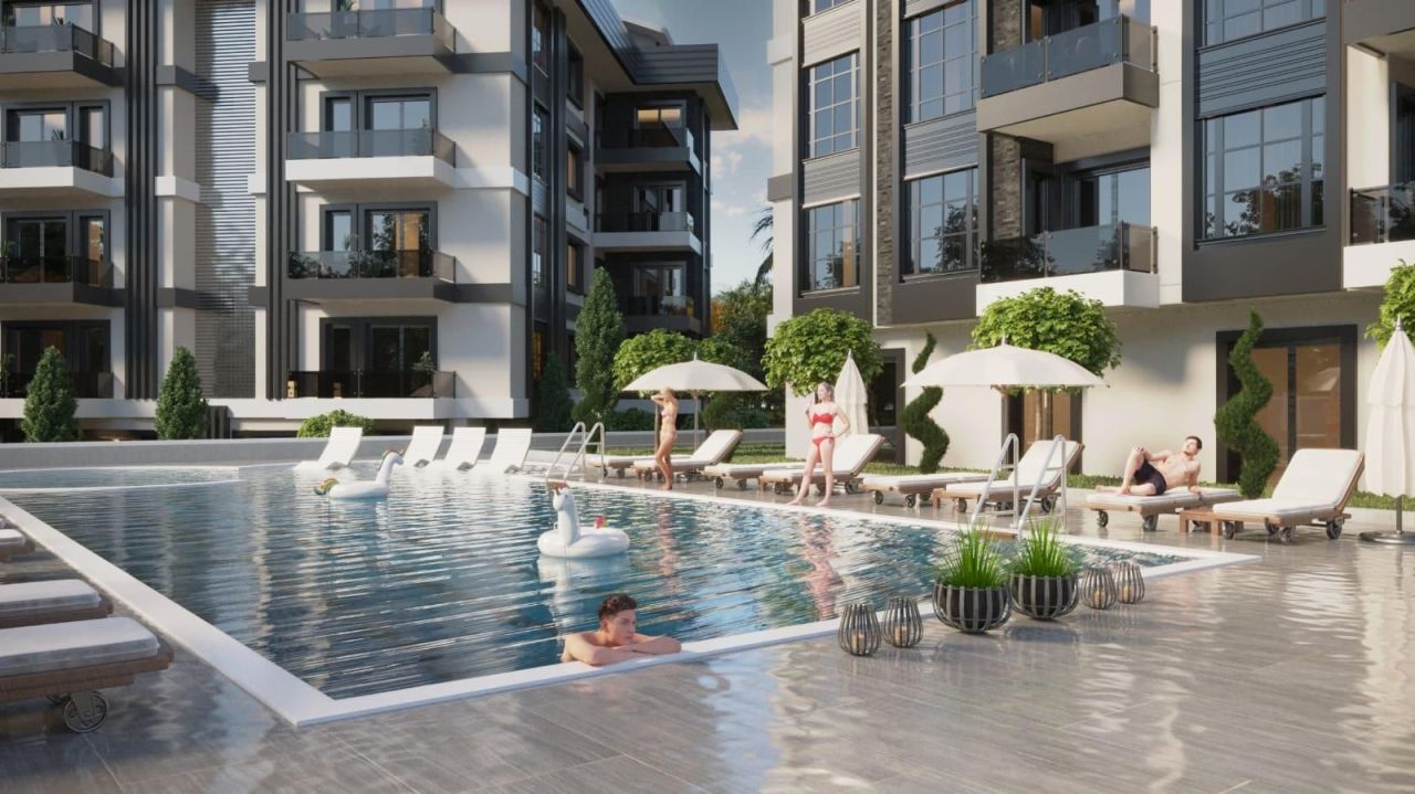 Квартира в Алании, Турция, 55 м² - фото 7