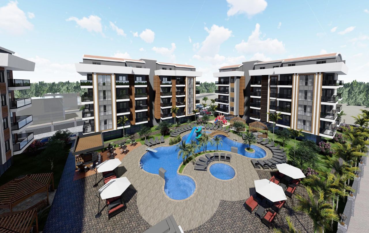 Квартира в Алании, Турция, 54 м² - фото 7