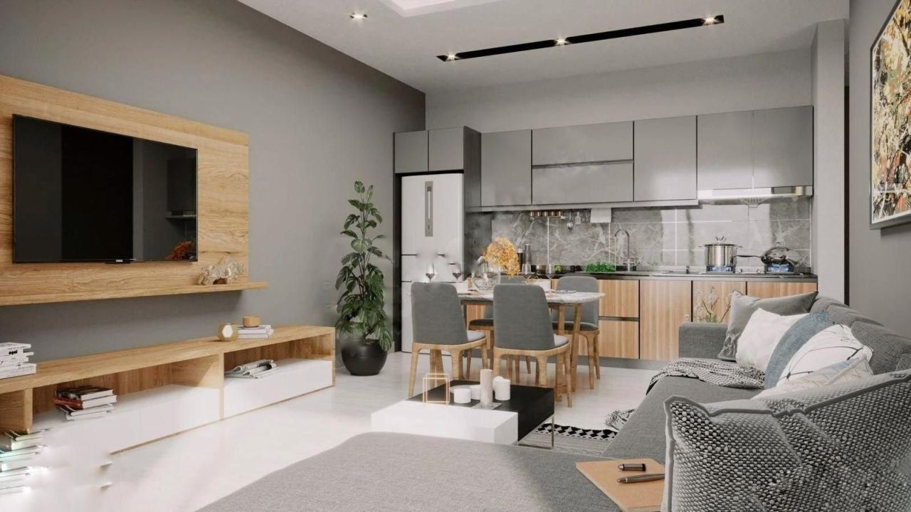 Квартира в Авсалларе, Турция, 55 м² - фото 7