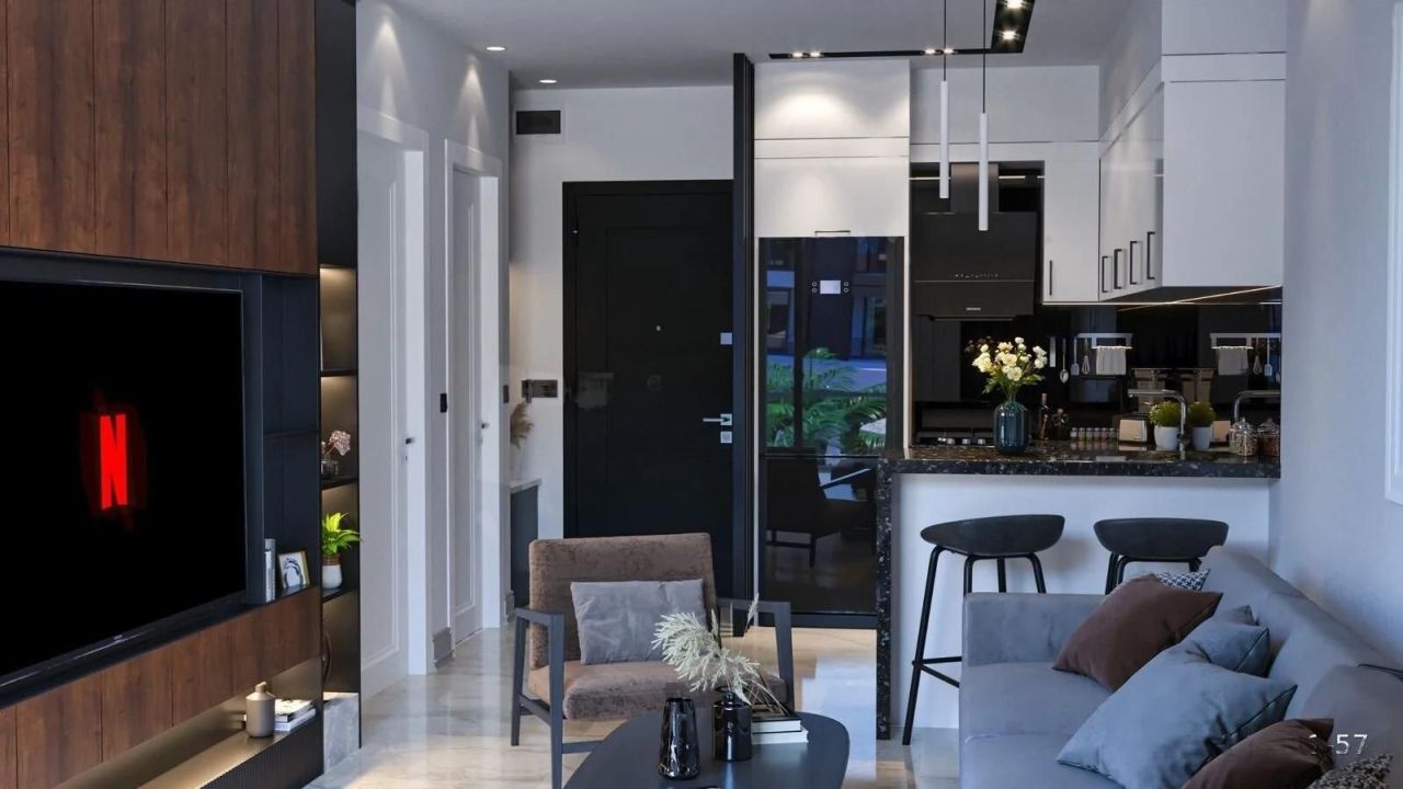 Квартира в Алании, Турция, 52 м² - фото 7