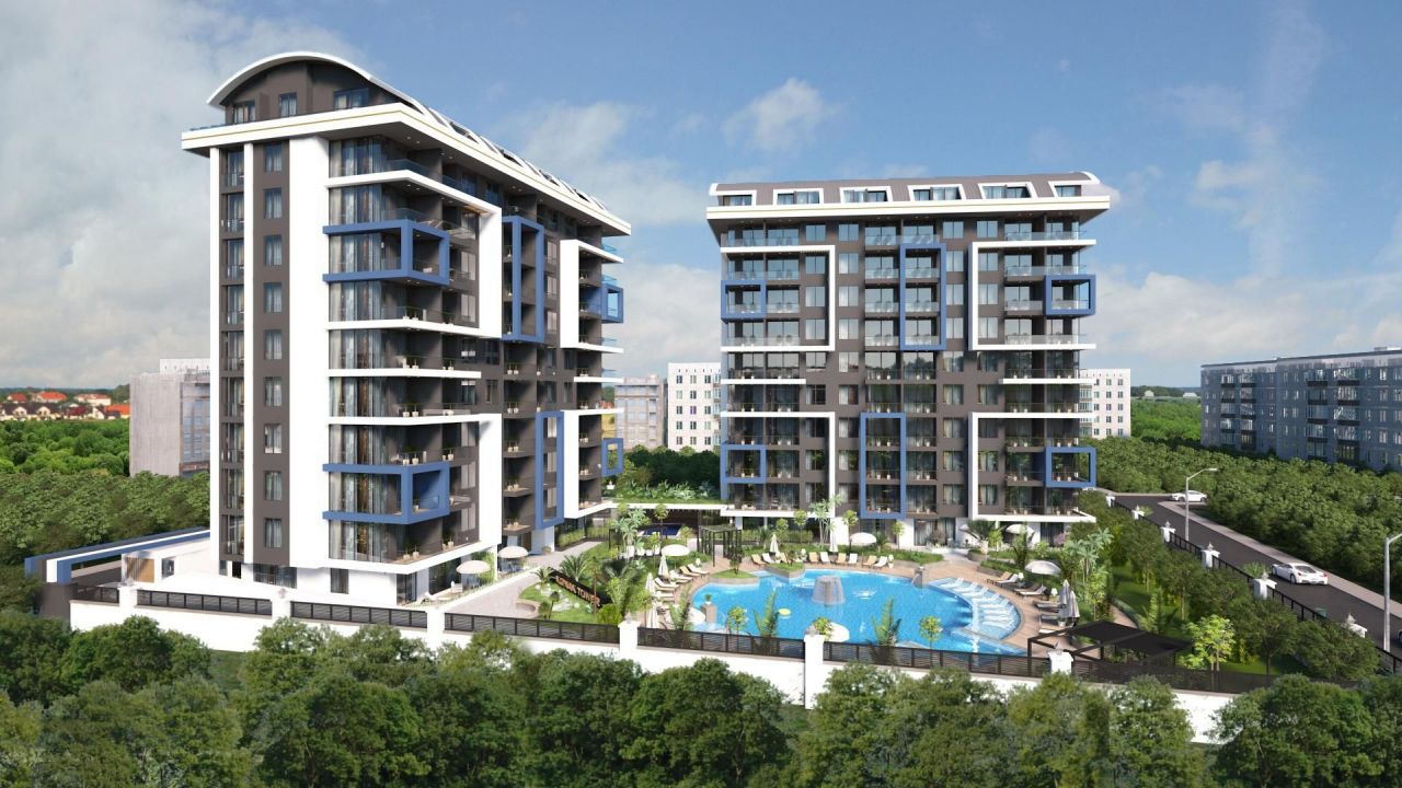 Квартира в Алании, Турция, 45 м² - фото 7