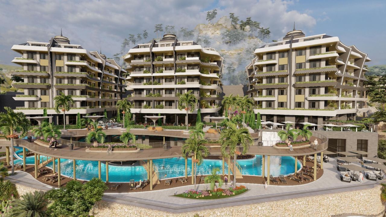 Квартира в Алании, Турция, 56 м² - фото 7