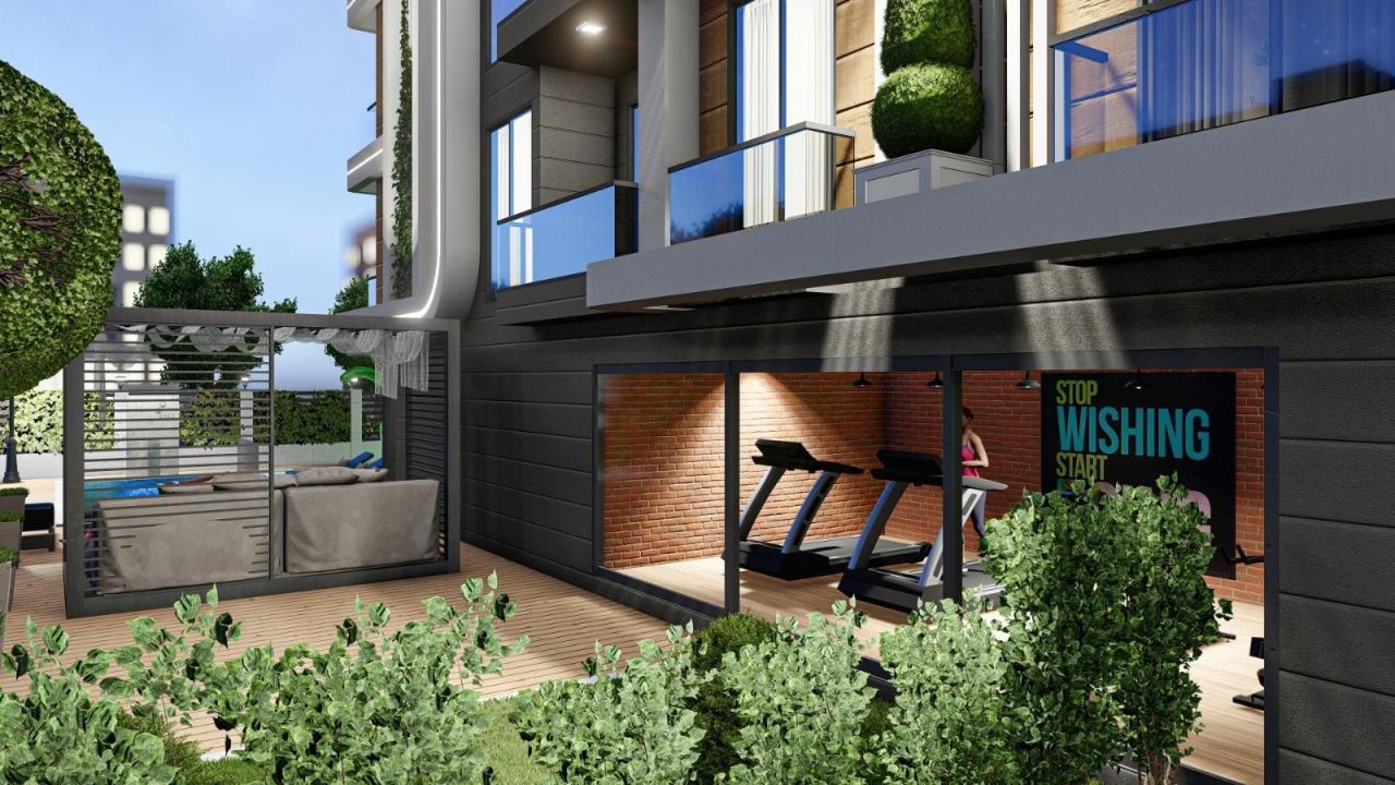 Квартира в Алании, Турция, 45 м² - фото 7