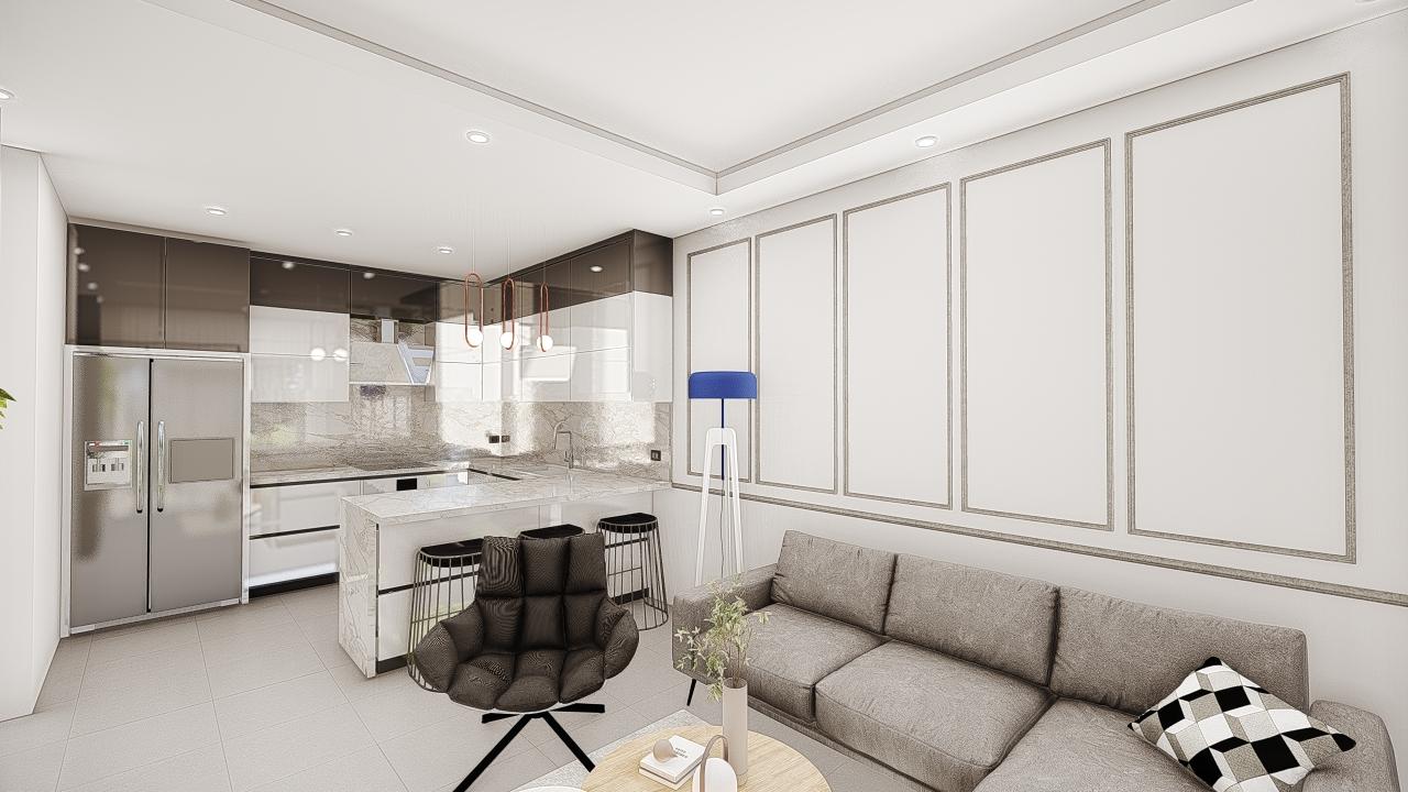 Квартира в Алании, Турция, 44 м² - фото 7