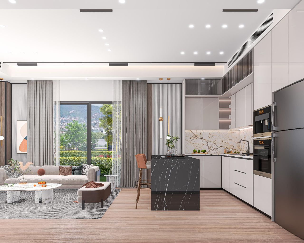 Квартира в Алании, Турция, 59 м² - фото 7