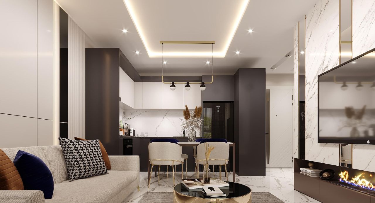 Квартира в Алании, Турция, 59 м² - фото 7