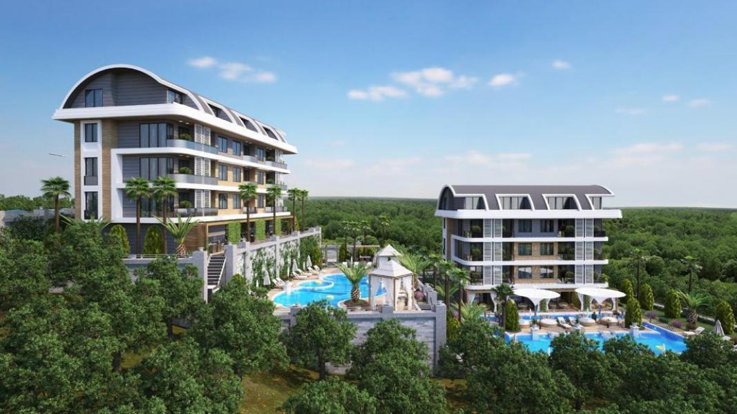 Квартира в Алании, Турция, 46 м² - фото 7