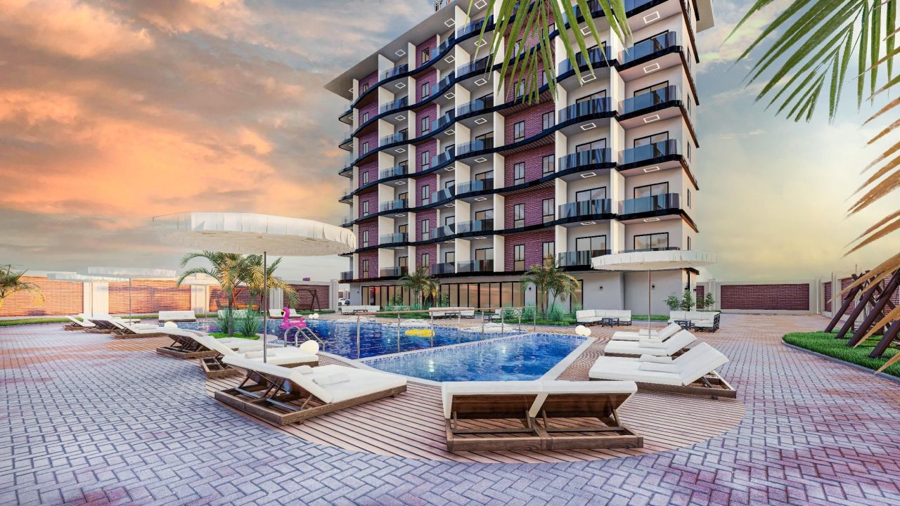 Квартира в Алании, Турция, 52 м² - фото 7