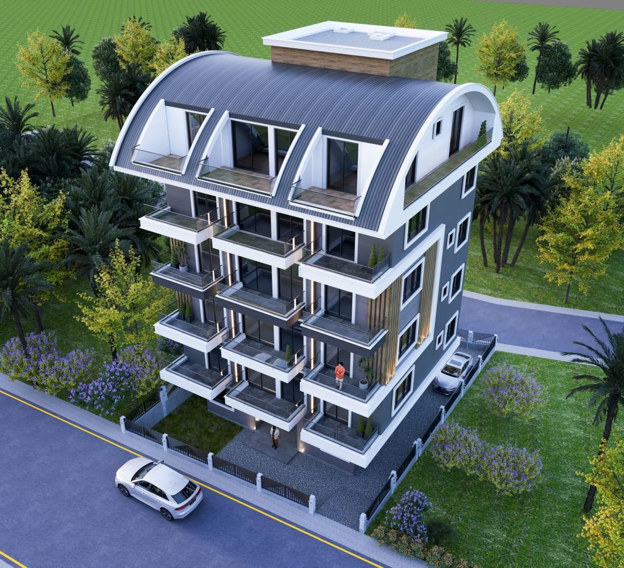 Квартира в Авсалларе, Турция, 50 м² - фото 7