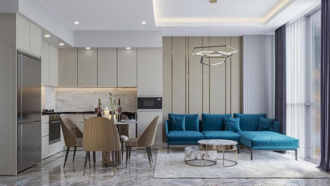Квартира в Алании, Турция, 45 м² - фото 7