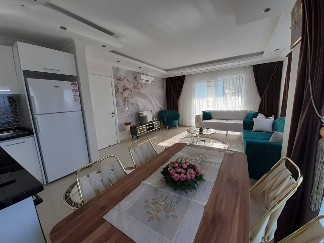 Квартира в Алании, Турция, 70 м² - фото 7