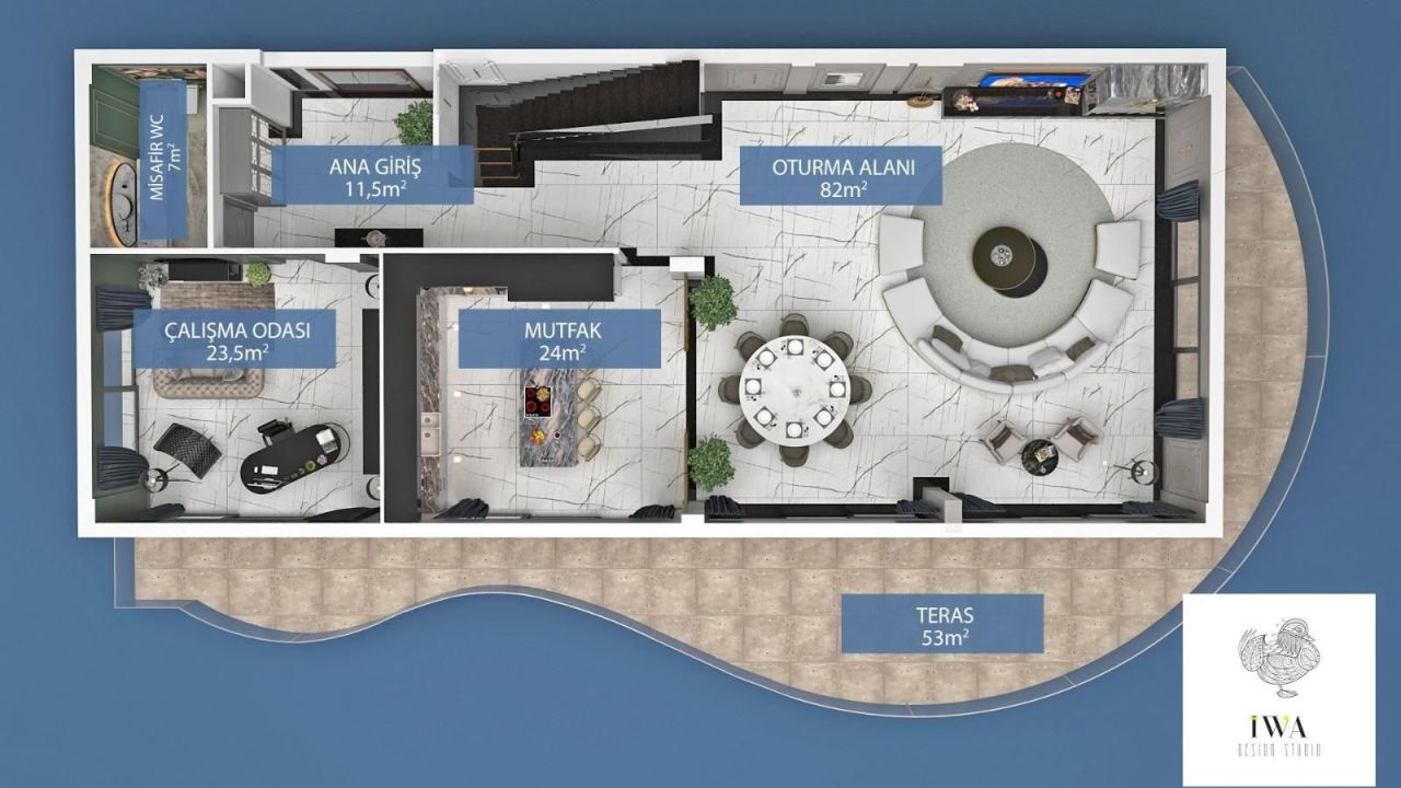 Вилла в Алании, Турция, 750 м² - фото 7