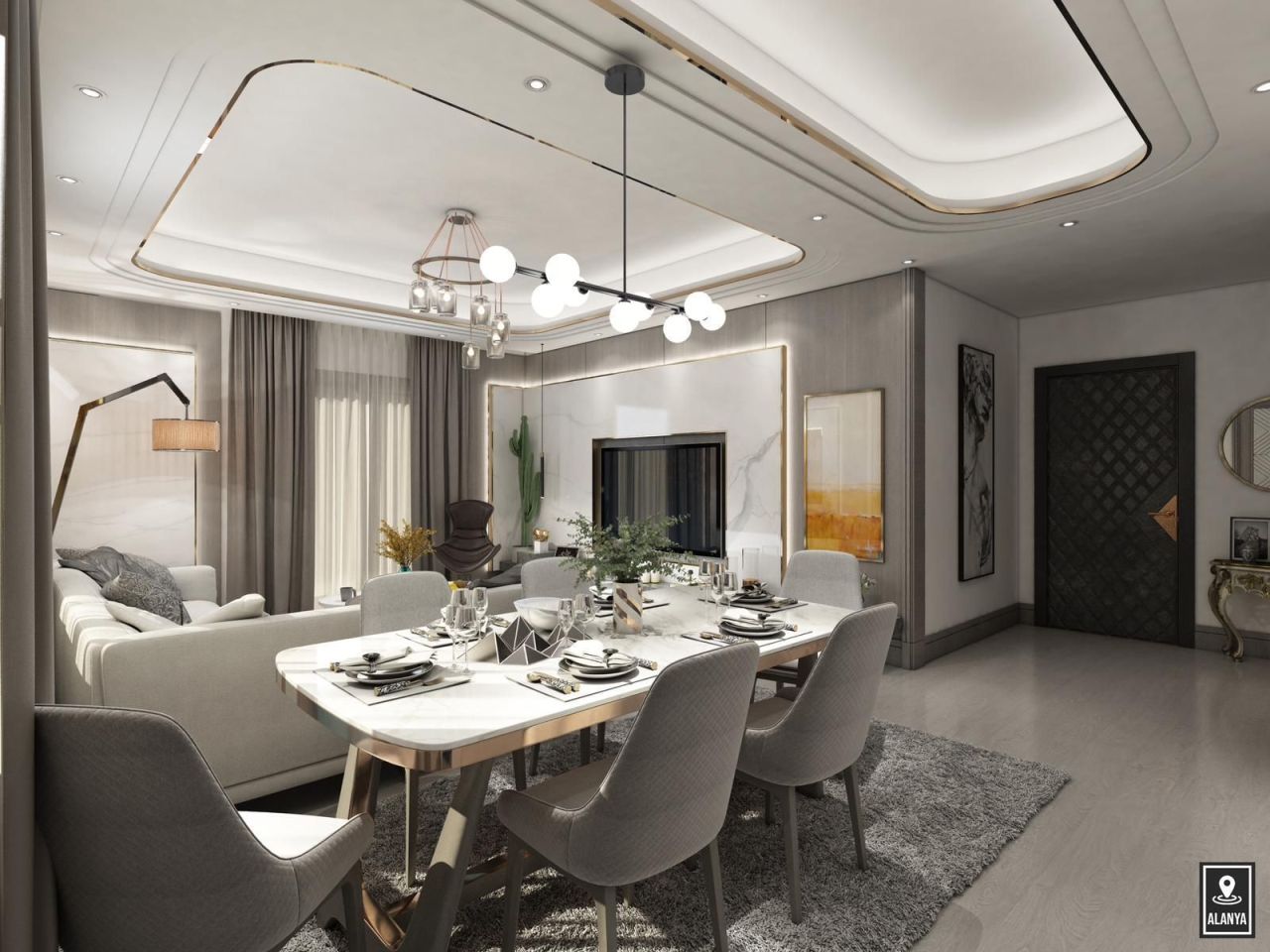 Пентхаус в Алании, Турция, 115 м² - фото 7