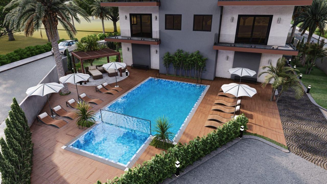 Квартира в Алании, Турция, 45 м² - фото 7