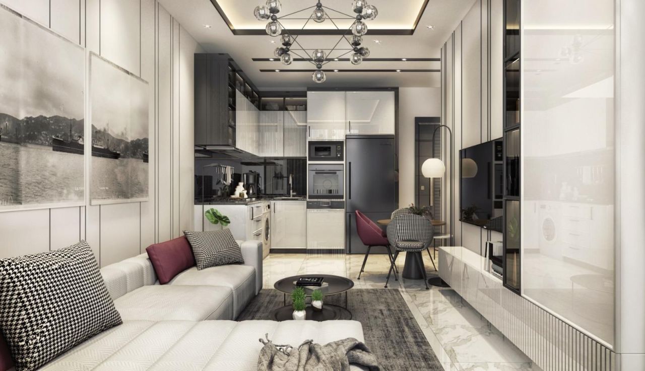 Квартира в Алании, Турция, 45 м² - фото 7