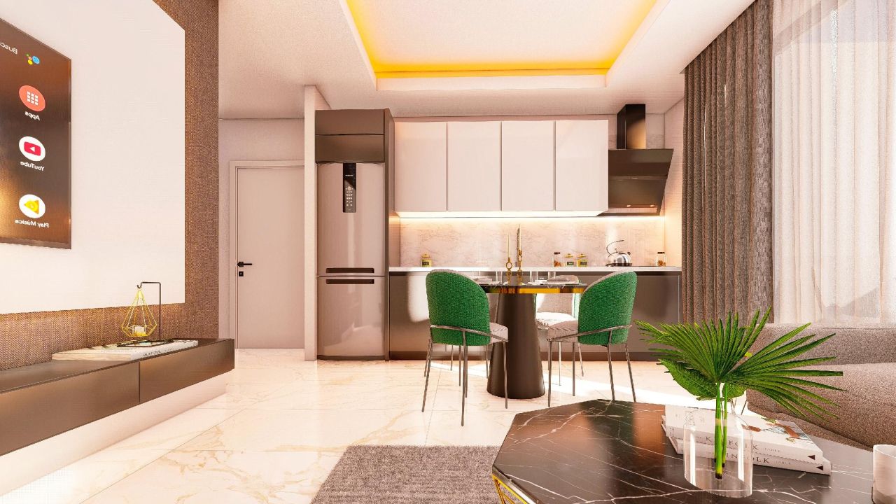 Квартира в Алании, Турция, 49 м² - фото 7