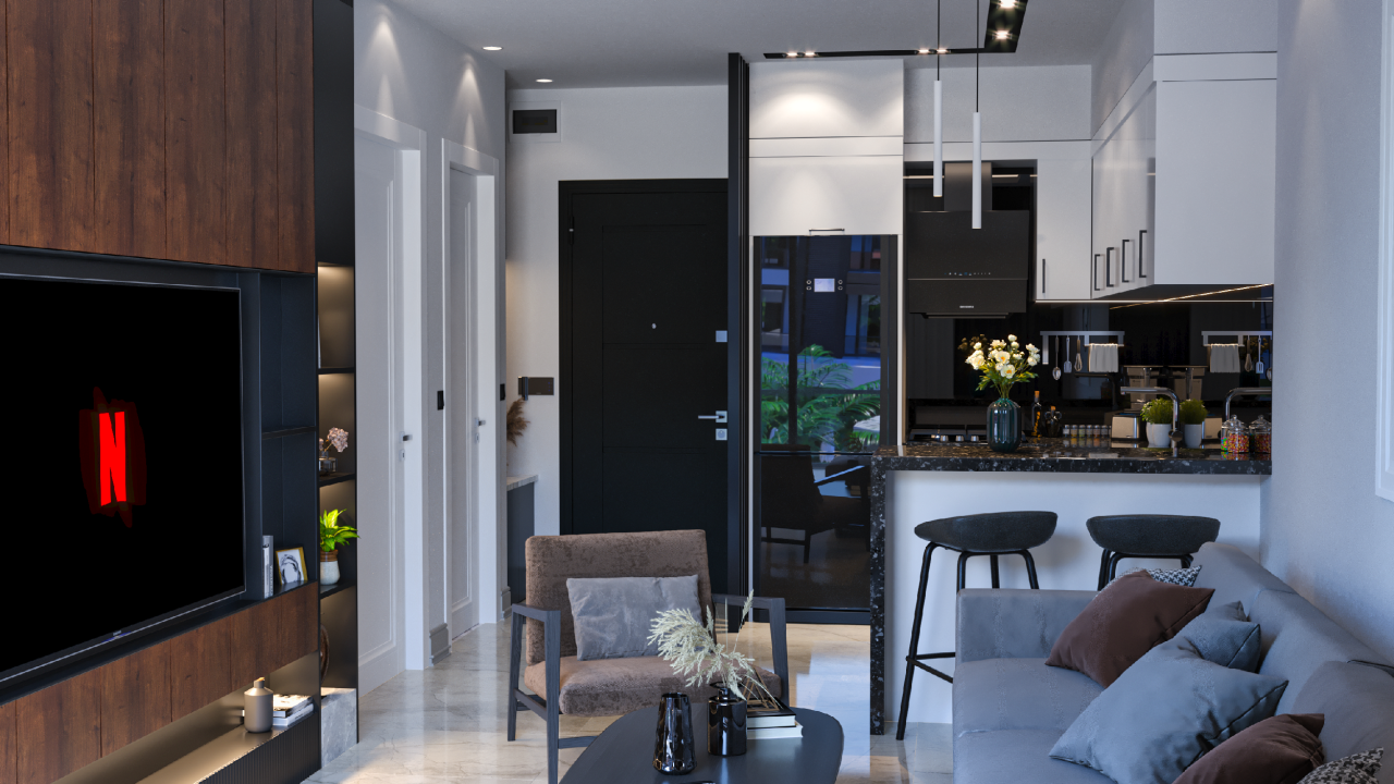 Квартира в Алании, Турция, 54 м² - фото 8