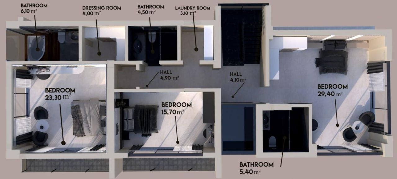 Вилла в Алании, Турция, 440 м² - фото 8