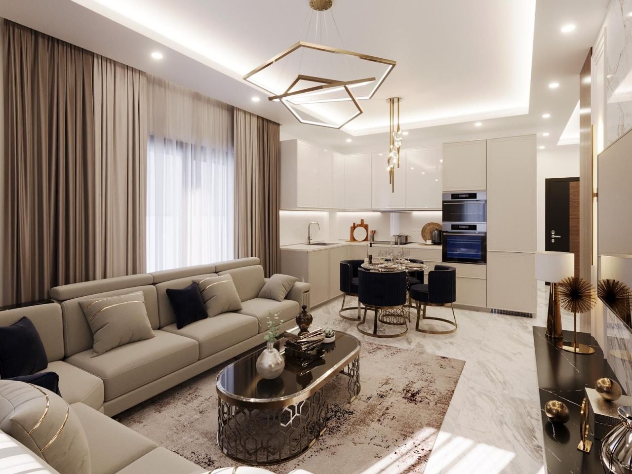 Квартира в Алании, Турция, 75 м² - фото 8