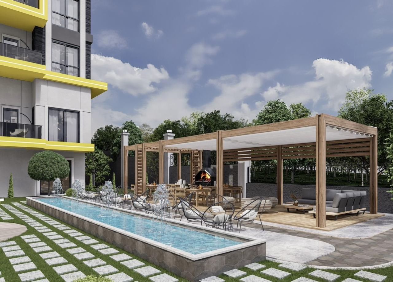 Квартира в Алании, Турция, 48 м² - фото 8