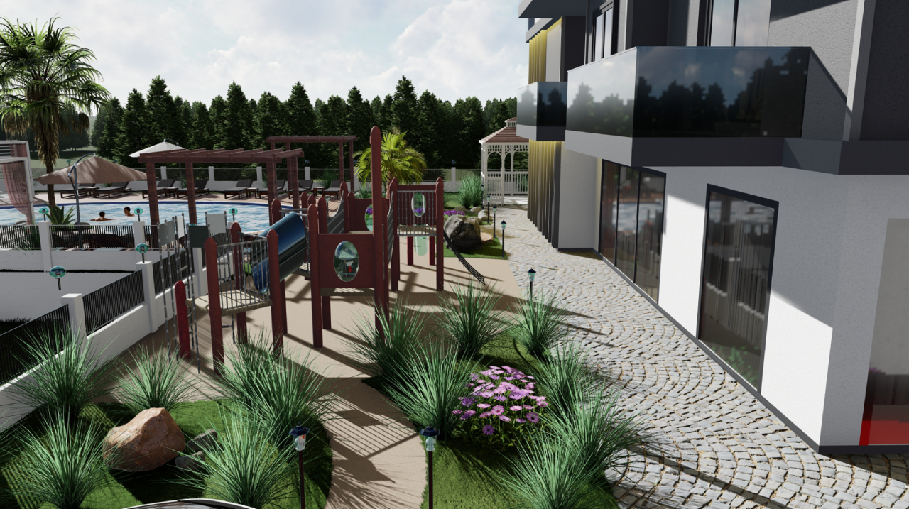 Квартира в Авсалларе, Турция, 55 м² - фото 8