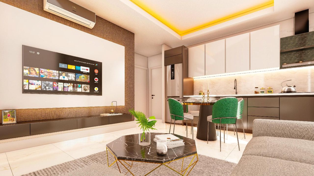 Квартира в Алании, Турция, 91 м² - фото 8