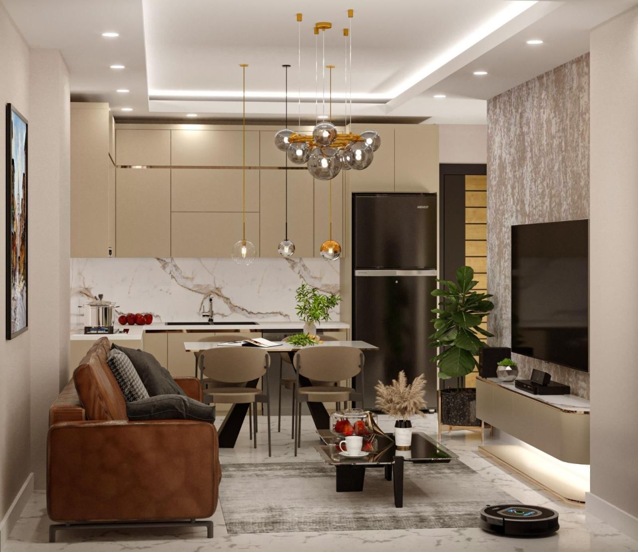 Квартира в Алании, Турция, 52 м² - фото 8