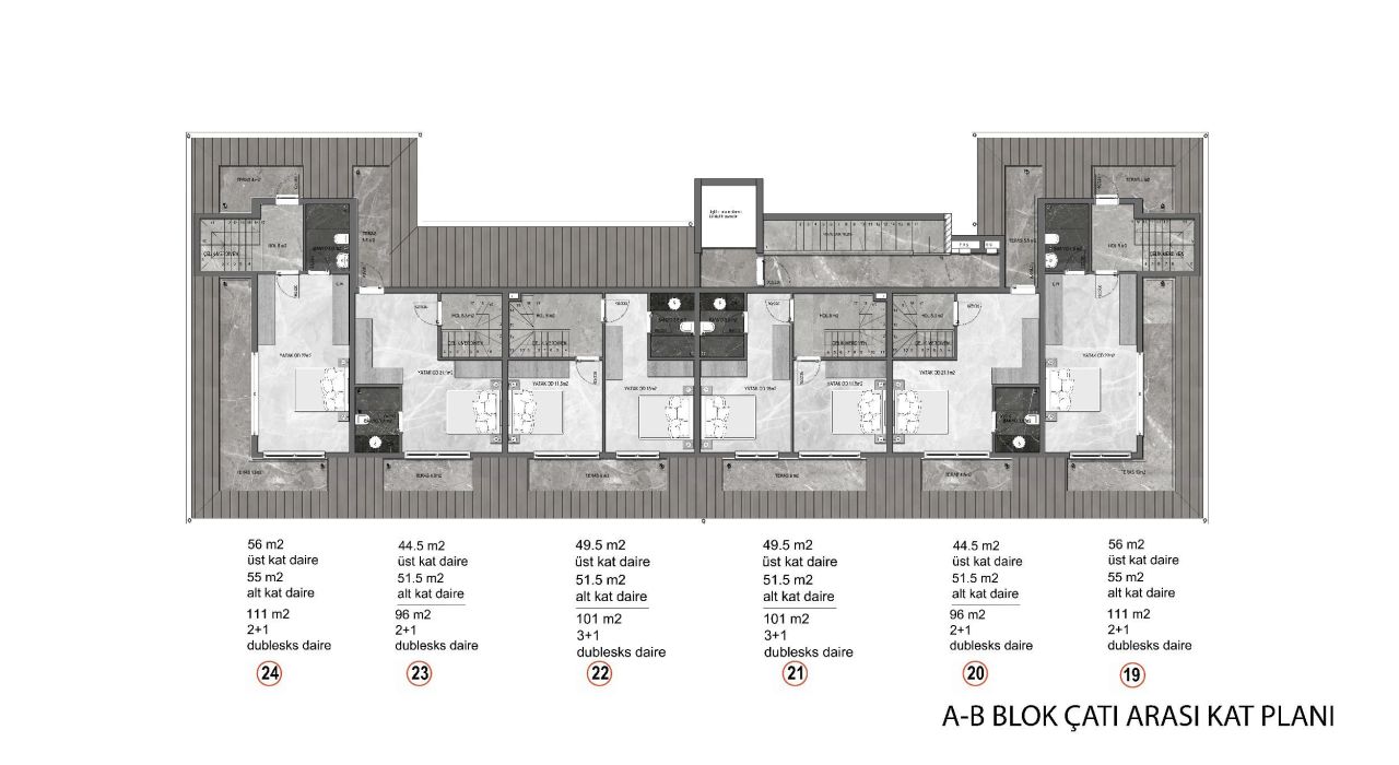 Квартира в Алании, Турция, 96 м² - фото 8