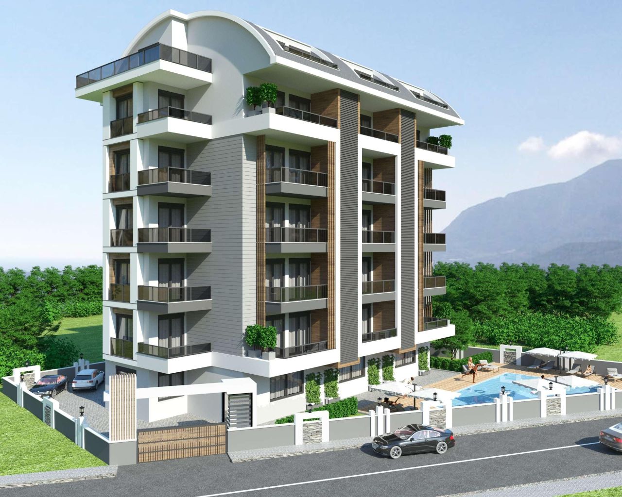 Квартира в Алании, Турция, 52 м² - фото 8