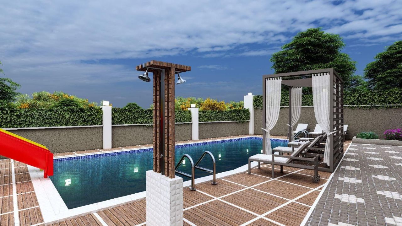 Квартира в Алании, Турция, 55 м² - фото 8