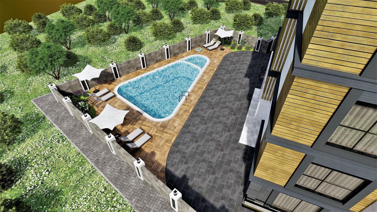 Квартира в Алании, Турция, 37 м² - фото 8