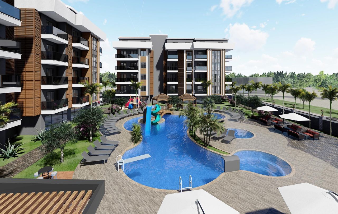 Квартира в Алании, Турция, 54 м² - фото 8