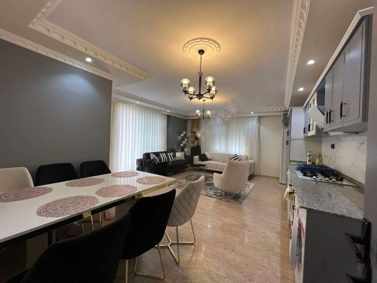 Квартира в Алании, Турция, 125 м² - фото 8