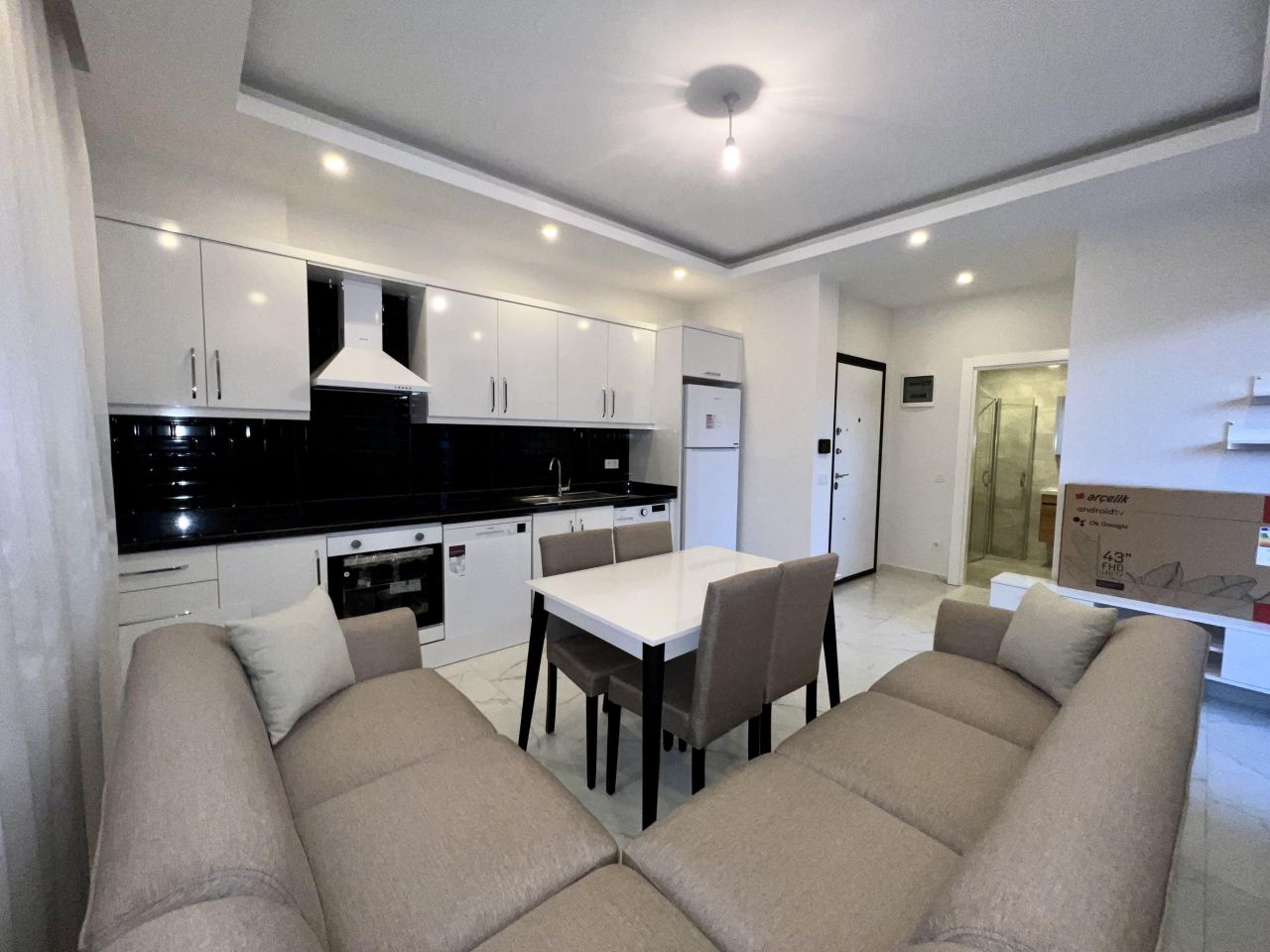 Квартира в Алании, Турция, 60 м² - фото 8