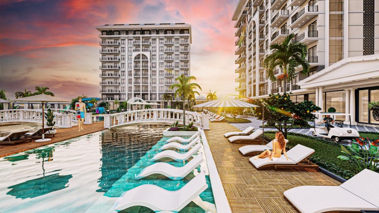 Квартира в Алании, Турция, 60 м² - фото 8