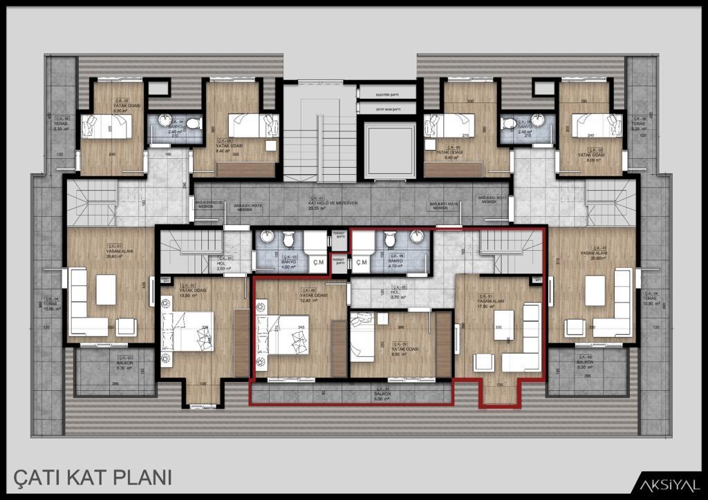 Квартира в Алании, Турция, 196 м² - фото 8