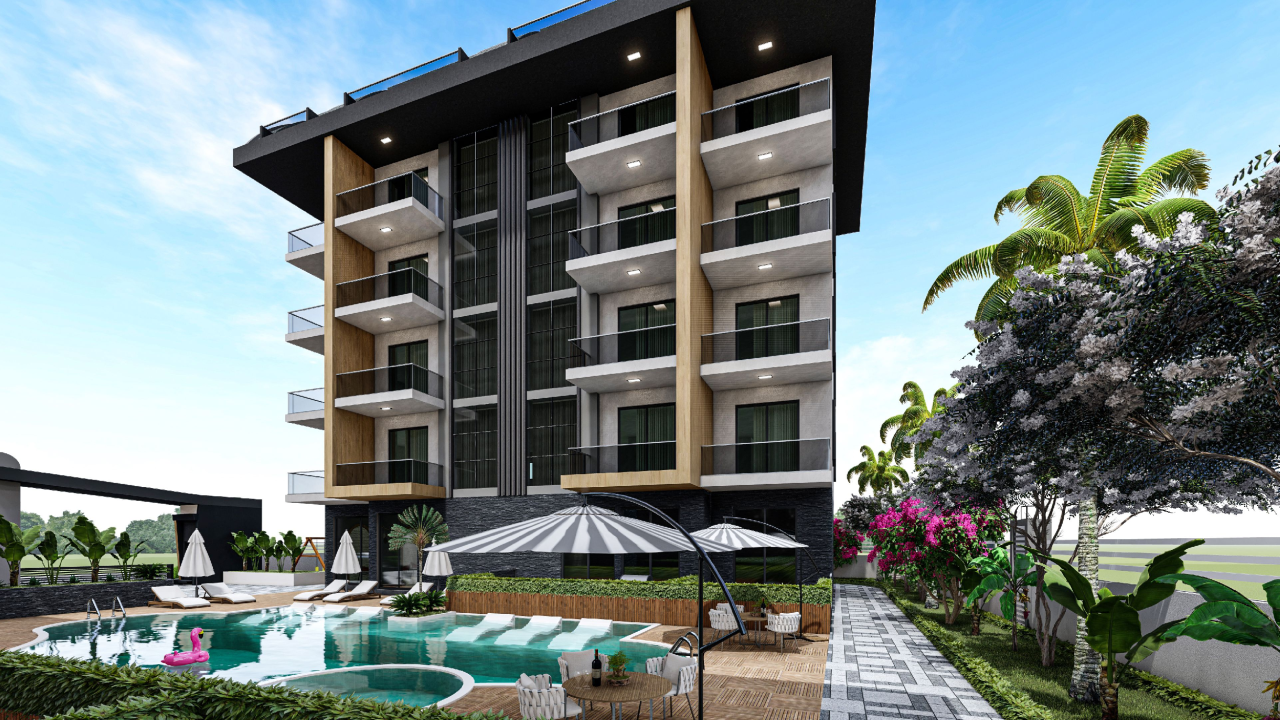 Квартира в Алании, Турция, 46 м² - фото 8