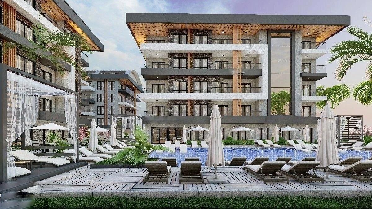 Квартира в Алании, Турция, 45 м² - фото 8