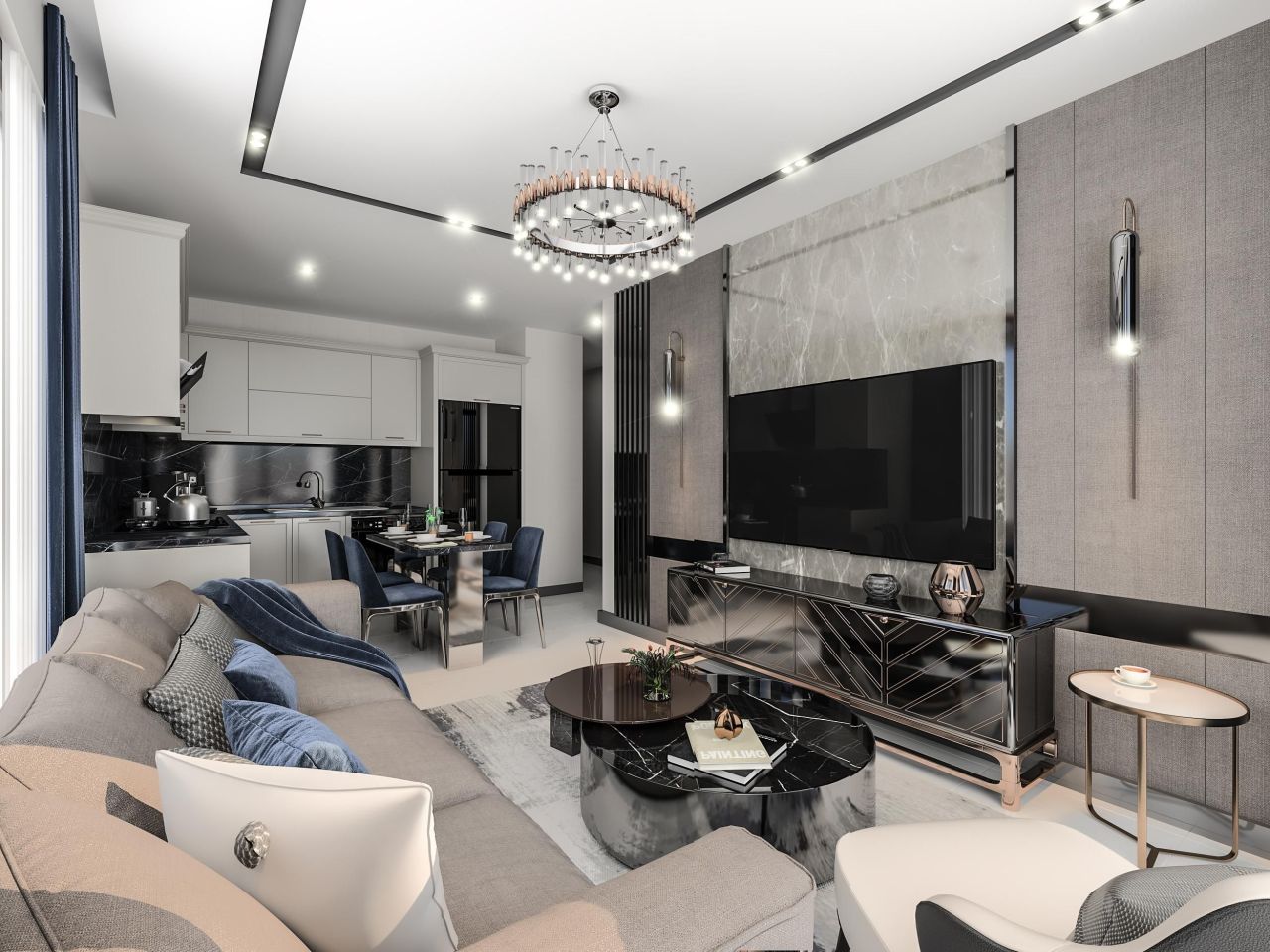 Квартира в Авсалларе, Турция, 55 м² - фото 8