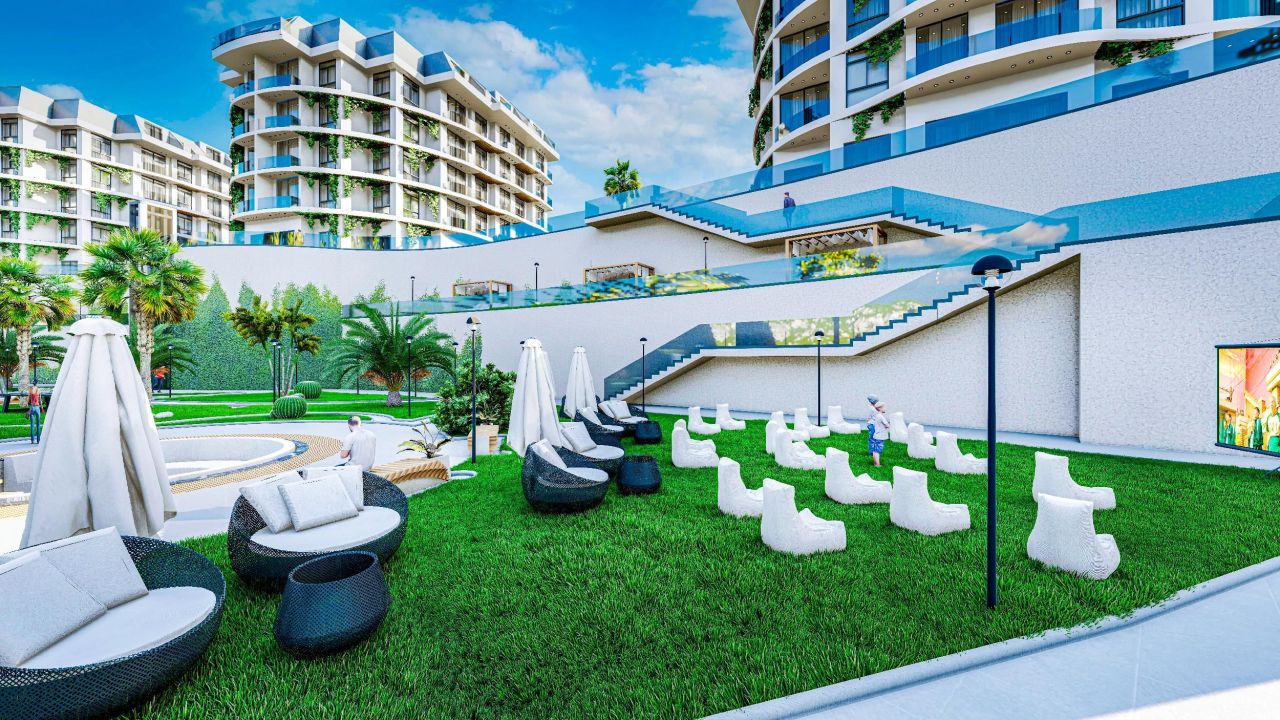 Квартира в Алании, Турция, 52 м² - фото 9