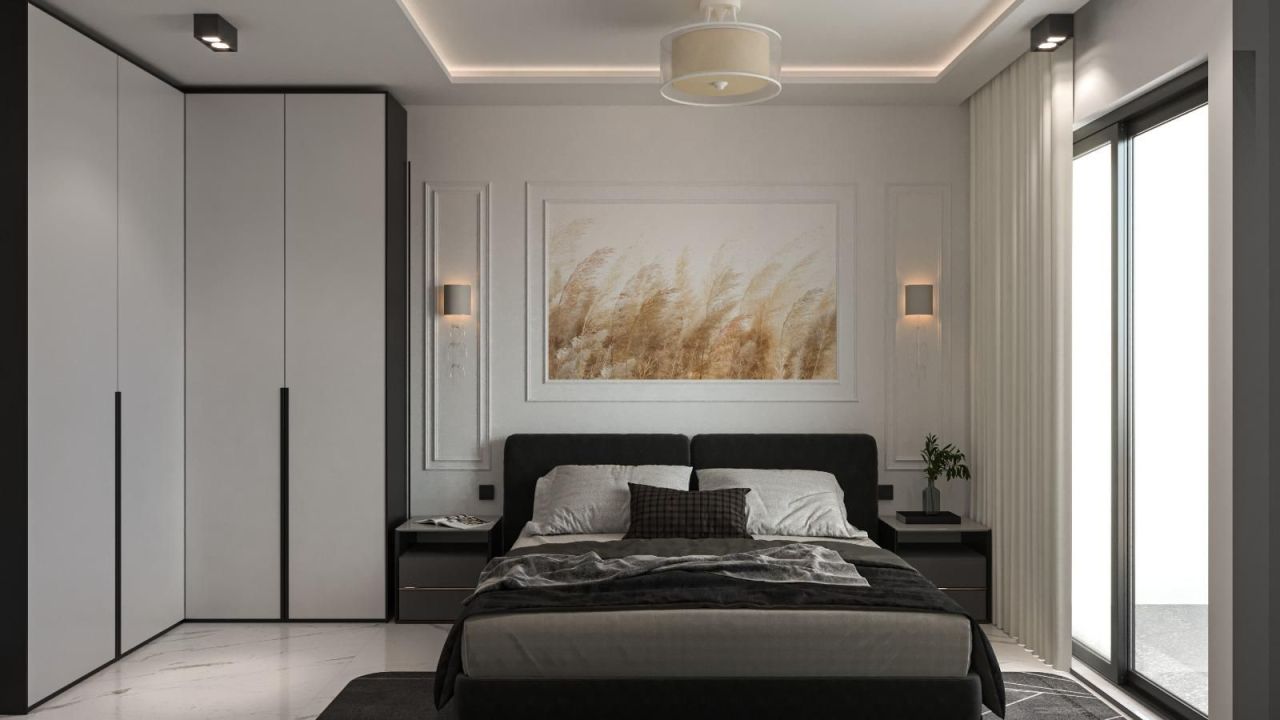 Квартира в Алании, Турция, 52 м² - фото 9