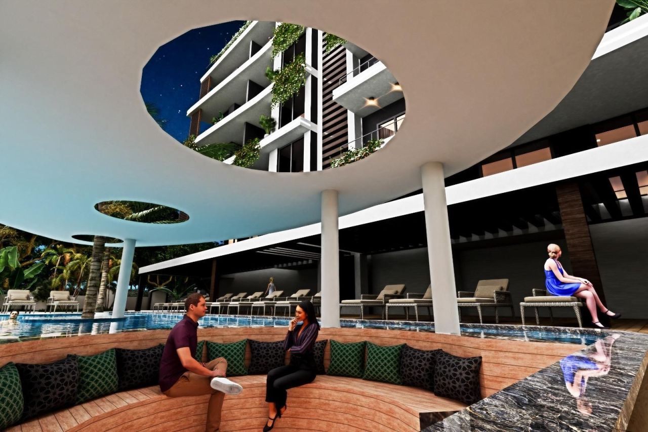 Квартира в Алании, Турция, 50 м² - фото 9