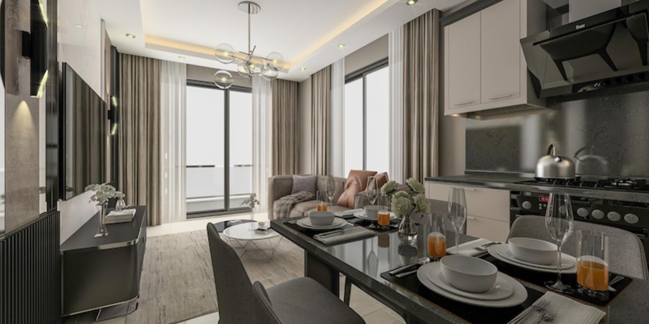 Квартира в Алании, Турция, 65 м² - фото 9