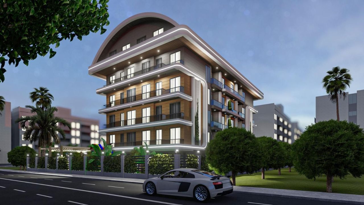 Квартира в Алании, Турция, 45 м² - фото 9