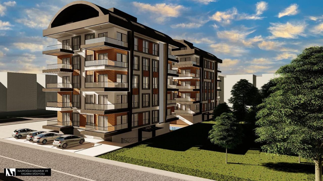 Квартира в Алании, Турция, 82 м² - фото 9