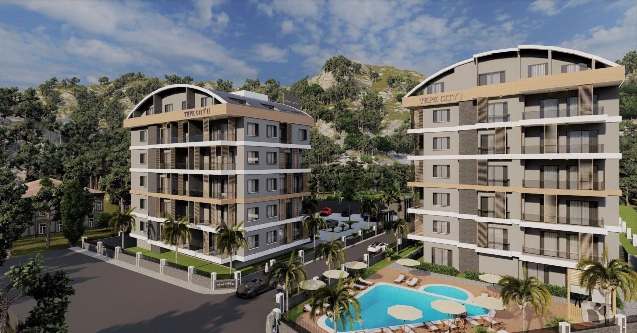 Квартира в Алании, Турция, 58 м² - фото 9