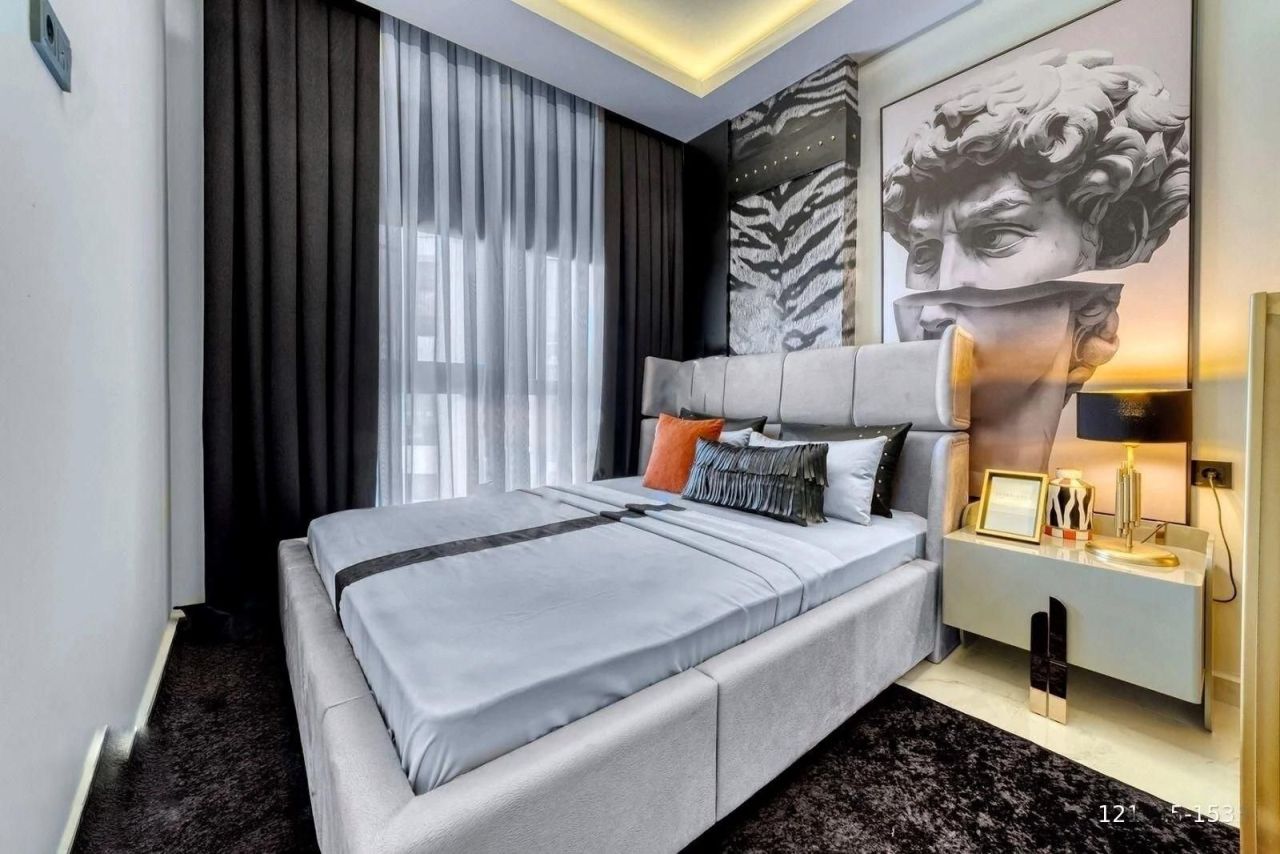 Квартира в Алании, Турция, 35 м² - фото 9