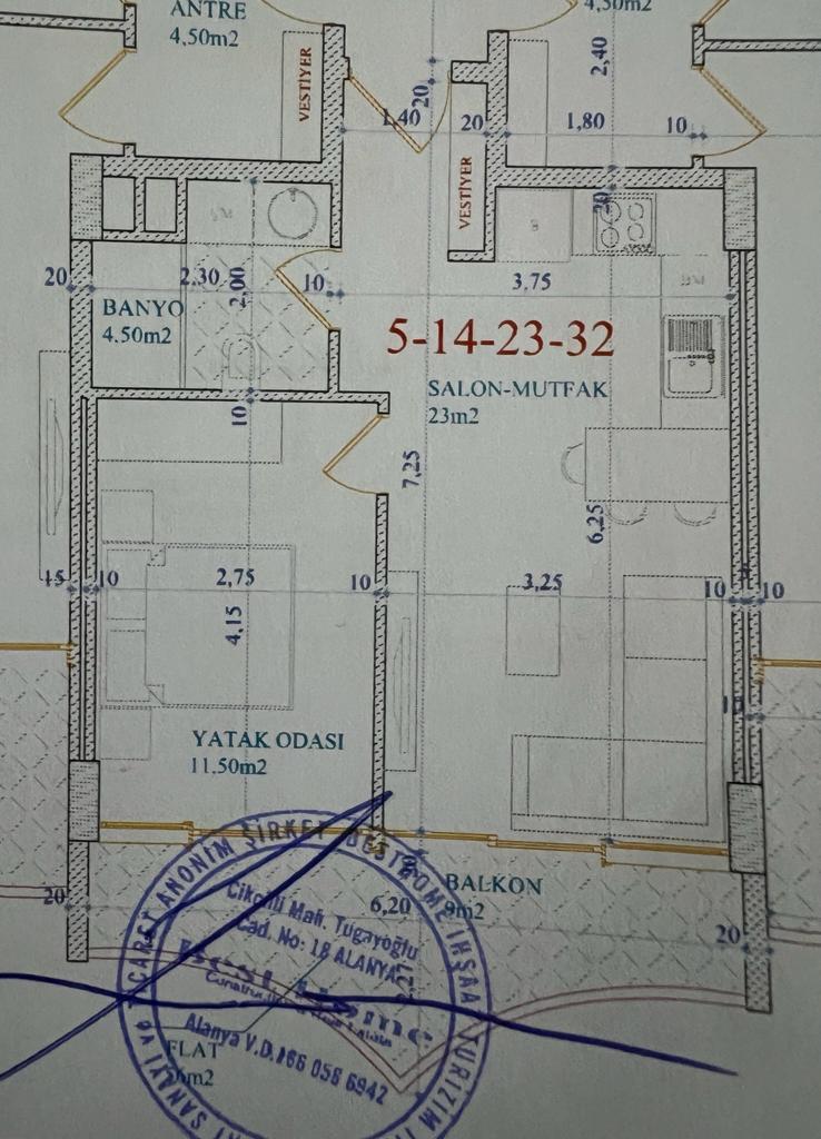 Квартира в Алании, Турция, 85 м² - фото 9
